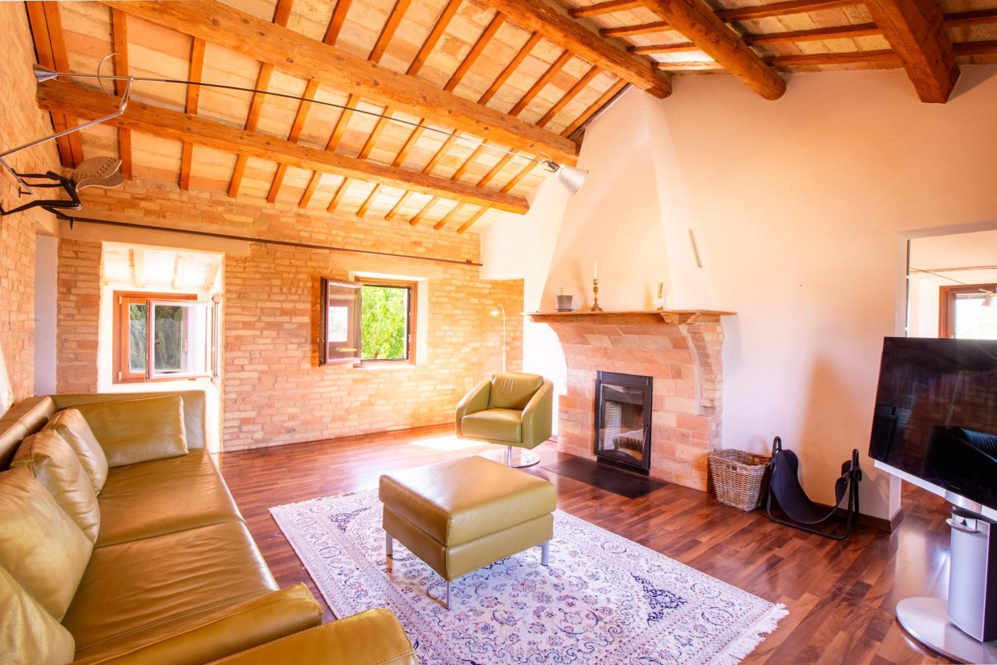 Casali Marchigiani - Ville Vacanza Private Con Piscina Ostra Bagian luar foto